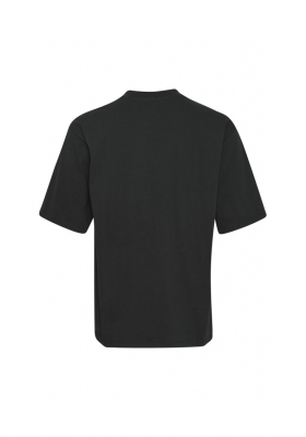 CASUAL FRIDAY Tue 4804, Fekete Rövid Ujjú Póló