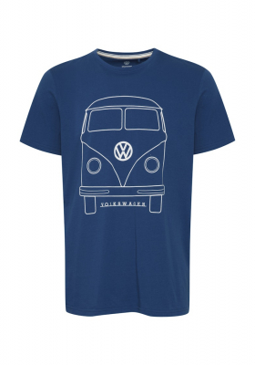 BLEND Volkswagen 6993, Kék Rövid Ujjú Póló