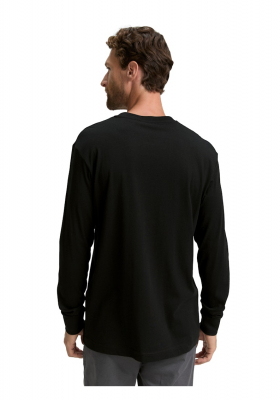 TOM TAILOR 7769, Fekete Hosszú Ujjú Póló
