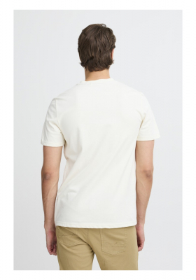 BLEND 7344, Fehér Rövid Ujjú Póló Bear