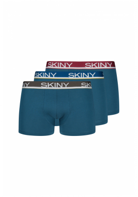 SKINY Cotton Multipack 6841, Multikolor Boxeralsó, Tripla Csomag