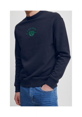 CASUAL FRIDAY Sage 4729, Kék Környakú Pulóver