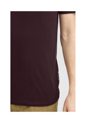 CASUAL FRIDAY Thor 4834, Csokoládébarna Rövid Ujjú Póló, NOOS