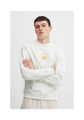 CASUAL FRIDAY Sage 4729, Fehér Környakú Pulóver