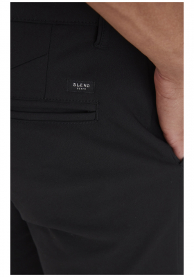 BLEND Hank 9495, Fekete Elegáns Nadrág