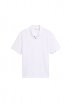 TOM TAILOR DENIM 5600, Fehér Rövid Ujjú Ingpóló