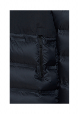 BLEND 4750, Kék Kapucnis Bélelt Dzseki