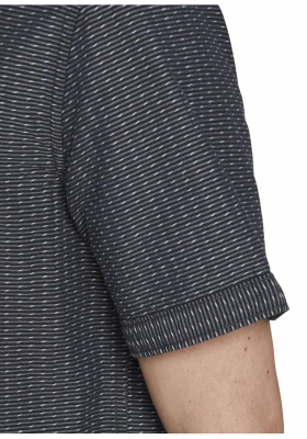 TOM TAILOR 7787, Sötétkék Geometriai Mintás Rövidujjú Ing