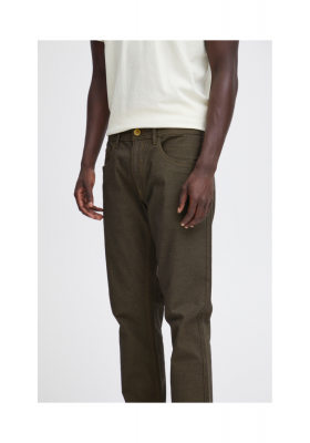 BLEND Edford 7076, Barna Chinonadrág Twister Fit, NOOS