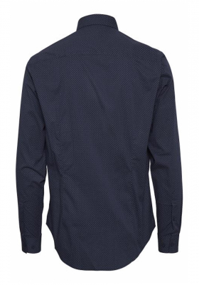 CASUAL FRIDAY 2847, Kék Hosszú Ujjú Ing 