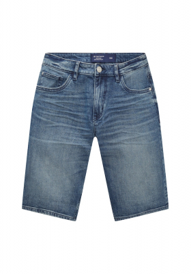 TOM TAILOR 5654, Középkék Farmer Rövidnadrág