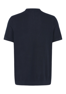 CASUAL FRIDAY Hitra 6269, Kék Kötött Rövid Ujjú