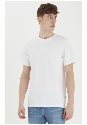 CASUAL FRIDAY Thor Pique 3831, Fehér Rövid Ujjú Póló