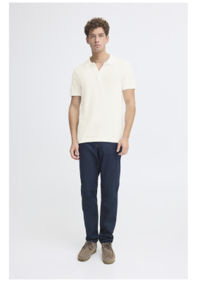 CASUAL FRIDAY Svalh 6209, Fehér Kötött Rövid Ujjú 