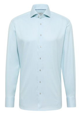ETERNA Modern Fit 1329, Zöld, Mintás Hosszú Ujjú Ing
