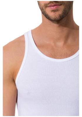 SKINY Shirt Collection 6144, Fehér Atléta, Dupla Kiszerelés