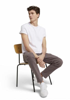 TOM TAILOR DENIM Relax 5127, Fehér Rövid Ujjú Póló