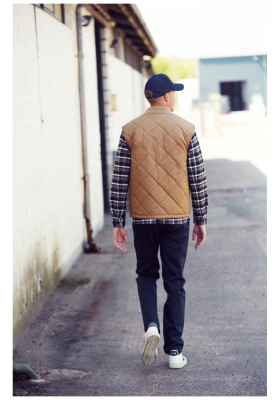 CASUAL FRIDAY 4635, Sötétkék Chinonadrág