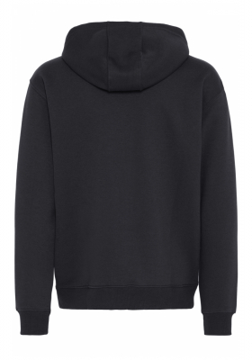 BLEND Juste 8483, Fekete Cipzáros Kapucnis Pulóver