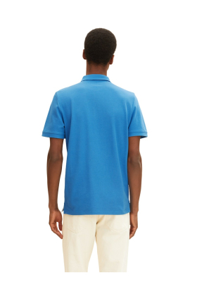 TOM TAILOR 1006, Tengerkék Rövid Ujjú Ingpóló