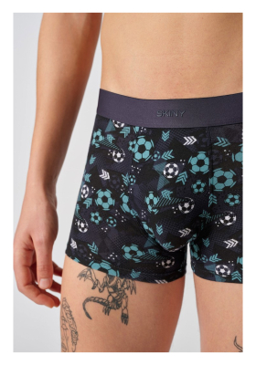 SKINY Cotton Multipack 5132 , Kék Boxer Dupla Csomag