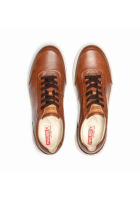 PIKOLINOS Alicante M2U-6273C1, Barna Borjúbőr Sneaker Félcipő