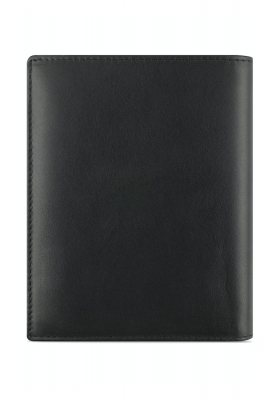 BUGATTI Super Slim 0101, Fekete Bőr Pénztrárca