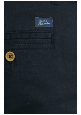 BLEND Natan 3472, Fekete Chinonadrág, NOOS