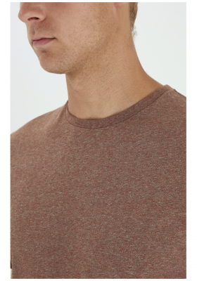 CASUAL FRIDAY Thor Crew Neck 3576, Barna Rövid Ujjú Póló 