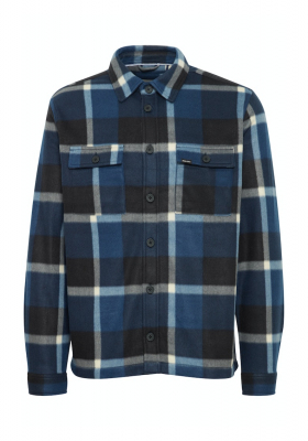 BLEND 6348, Kék Kockás Ingkabát