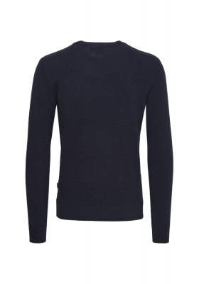 CASUAL FRIDAY Karlo 4787, Fekete Kötött Pulóver