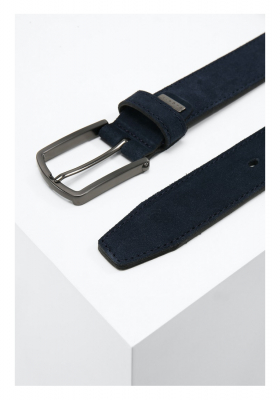 BUGATTI 1787, Kék Bőr Öv