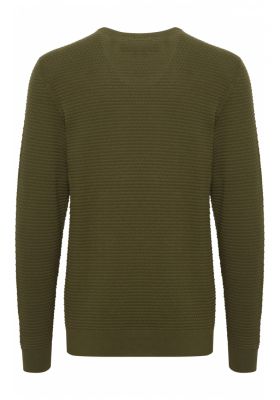 BLEND Redhill 7257, Zöld Kötött Pulóver