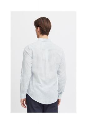 CASUAL FRIDAY Anton 4974, Világoskék Csíkos Hosszú Ujjú Ing