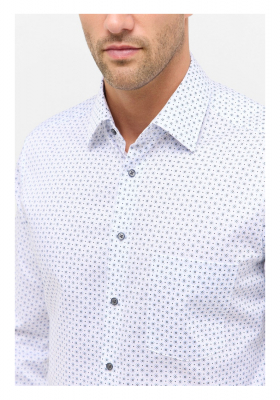 ETERNA Modern Fit 1023, Világoskék Mintás Hosszú Ujjú Ing