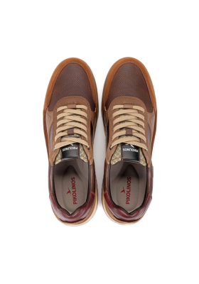 PIKOLINOS Teide M3W-6015C1, Barna Borjúbőr Sneaker 