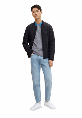 TOM TAILOR Parasol 1622, Kék Rövid Ujjú Ingpóló