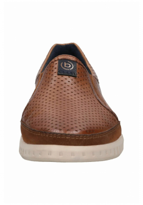 BUGATTI AEW61, Barna Bőr Slip Félcipő