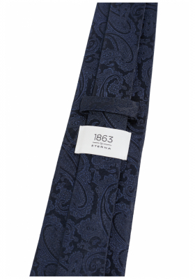 ETERNA 9448, Kék Jacquard Mintás Selyem Nyakkendő