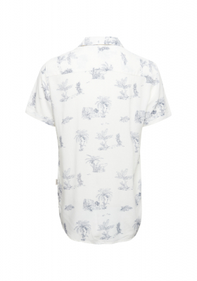 BLEND 5644, Fehér Rövid Ujjú Ing, Regular fit