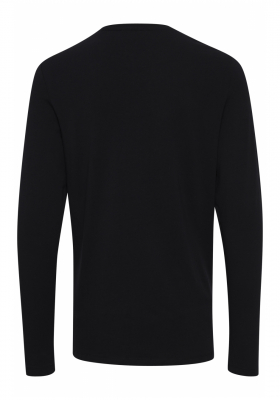 CASUAL FRIDAY Theo 3726, Fekete Hosszú Ujjú Póló, NOOS