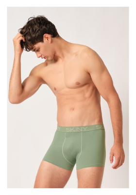 SKINY Cotton Multipack 6487, Green Papaya Boxeralsó, Dupla Csomag