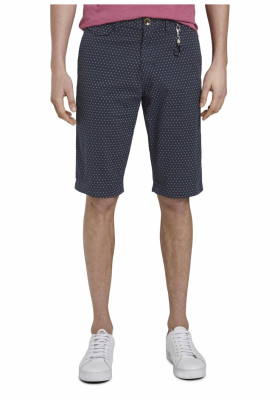 TOM TAILOR Chino Shorts 6045, Kék Chino Rövidnadrág