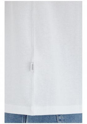 CASUAL FRIDAY Thor Pique 3831, Fehér Rövid Ujjú Póló