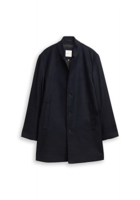 TOM TAILOR DENIM 6909, Sötétkék Szövetkabát