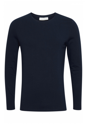 CASUAL FRIDAY Theo 3726, Kék Hosszú Ujjú Póló, NOOS