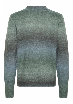 BLEND Dannie 8569, Kék Kötött Pulóver