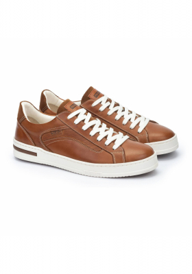 PIKOLINOS Xativa M1K-6307C3, Barna Borjúbőr Félcipő BRANDY