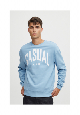 CASUAL FRIDAY Sage 4808, Világoskék Pulóver