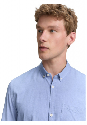 TOM TAILOR DENIM 7346, Kék Hosszú Ujjú Ing